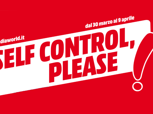 Canzone pubblicità Mediaworld Self Control 2017