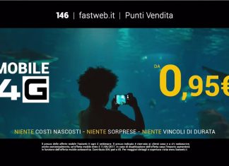 Canzone pubblicità Fastweb Mobile 4G 2017