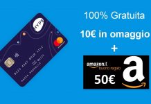 Come guadagnare 10 euro cash e 50 euro di buoni Amazon